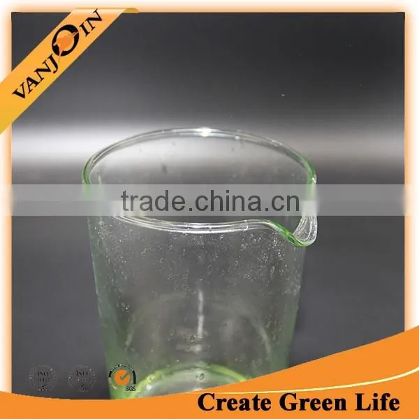 Glass Body Cocktail Mixing Pitcher For Wine