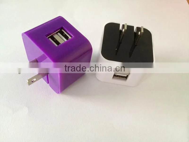 Hot sale home usb wall charger2.1a with good quality for mobiles phone