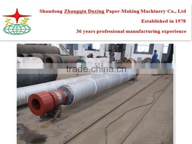 spool roll for paper machine