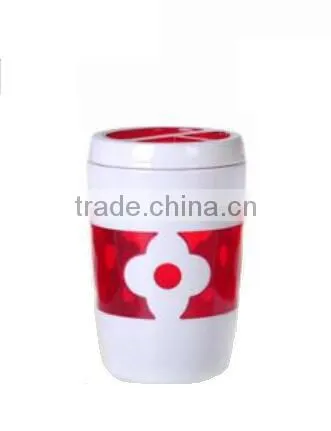 Best selling bathroom accessories plastic toothbrush holder with cover