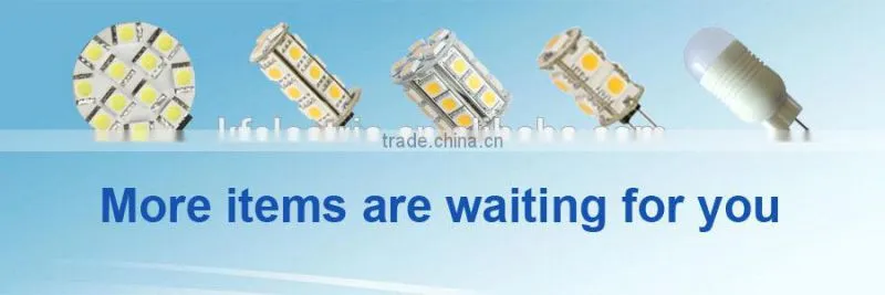 CE RoHS Round 6 5050SMD 1.2w LED G4 8mm LED Light