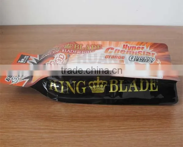 Electronic products packaging bag with zip lock