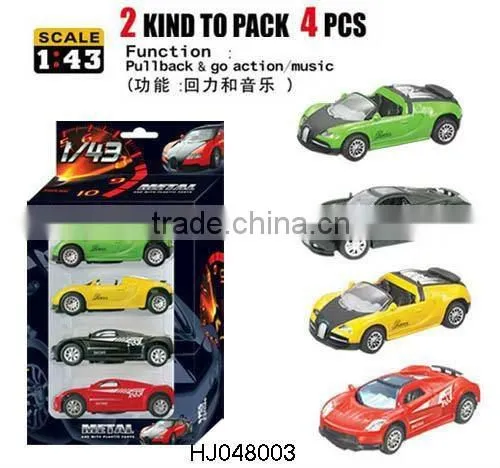 alloy sliding shop truck toy, metal fire engine toy