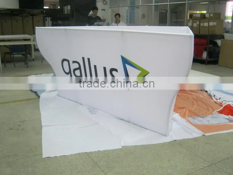 YIDISPLAY Hanging Trade Show Fabric Printing Signs Aluminum