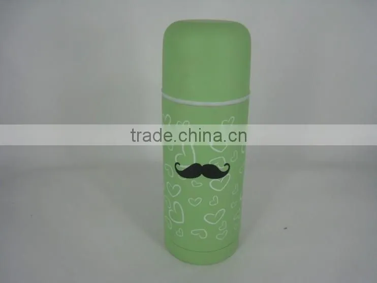 Fashionable design stainless steel vacuum bullet type flask