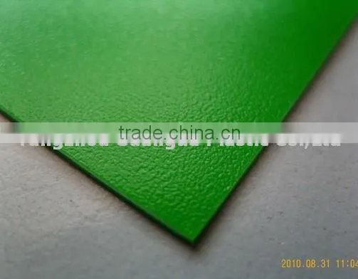 High quality green Matte PVC