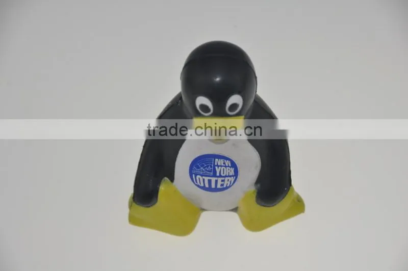 Lovely PU penguin stress ball toy