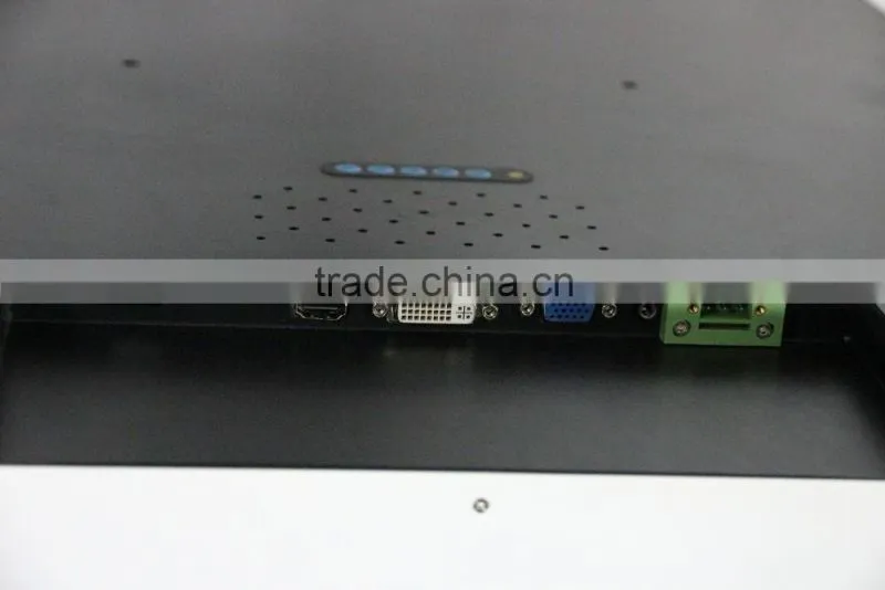 37 inch Infrared touch full HD front panel waterproof sunlight monitor for outdoor kiosk