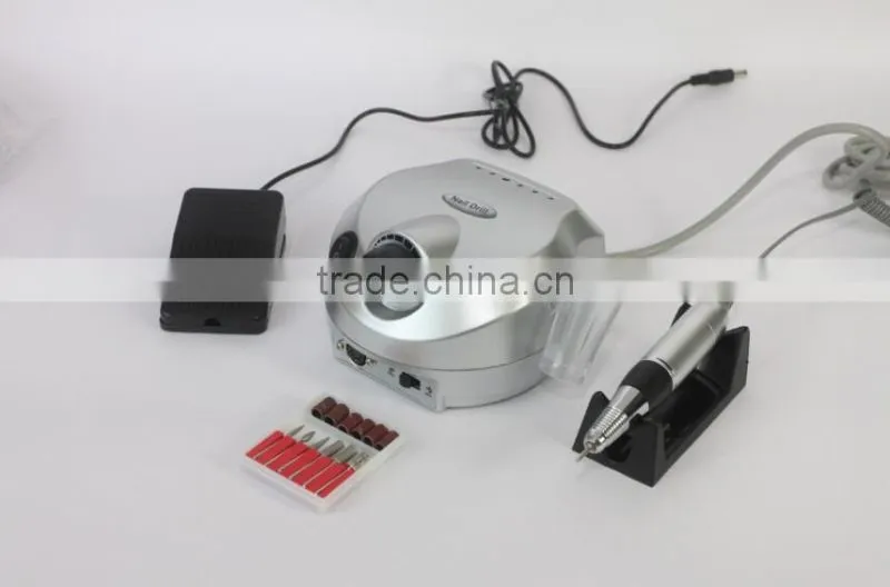 Professional Nails Salon Manicure Red electric nail drill File Machine 30000 rpm