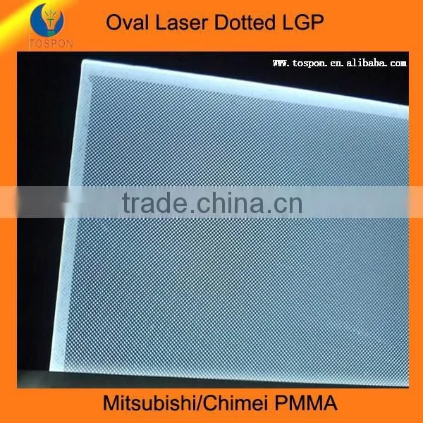 Best quality best sell laser engraving light guide panel(lgp)