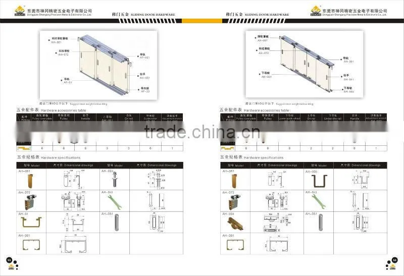adjust slide door roller sliding door hanging pulleys