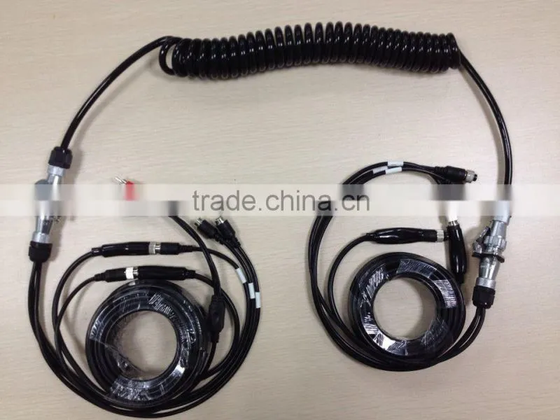 CA-CTRAILER-CABLE, 5pin or 7pin extra thick trailer cable/ extension cable for caravan, truck (locking/RCA interface available)