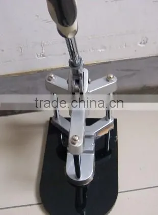 triangle button making machine