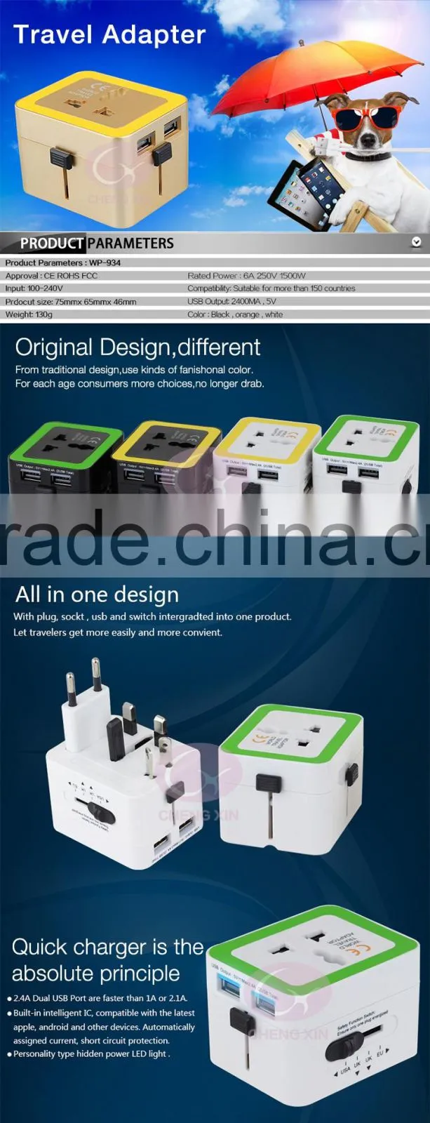 110v ac plugs power and socket to 12v ac adapter