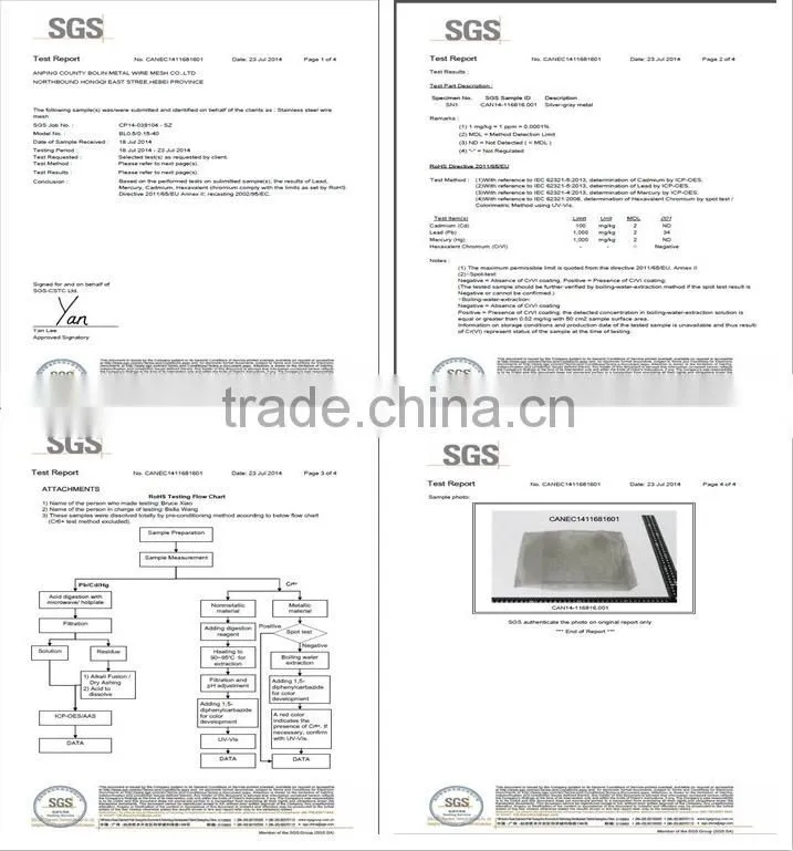 Golden supplier perforated stainless steel tubing / terp tubes / wire mesh sintering tube