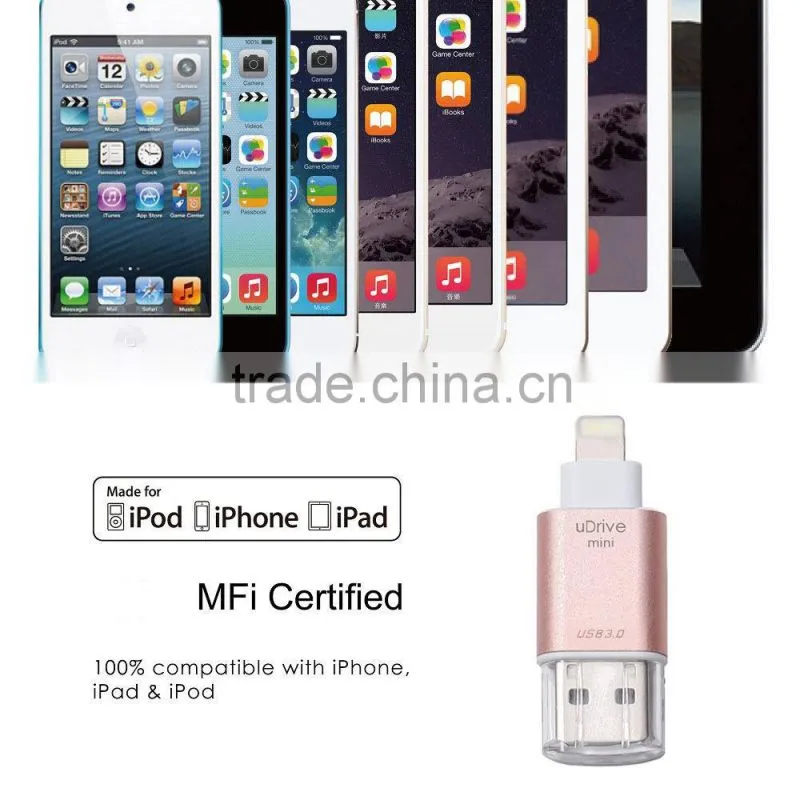 New Bulk Cheap 1gb 2gb 4gb OTG usb flash drives wholesale for computer and smartphone Iphone