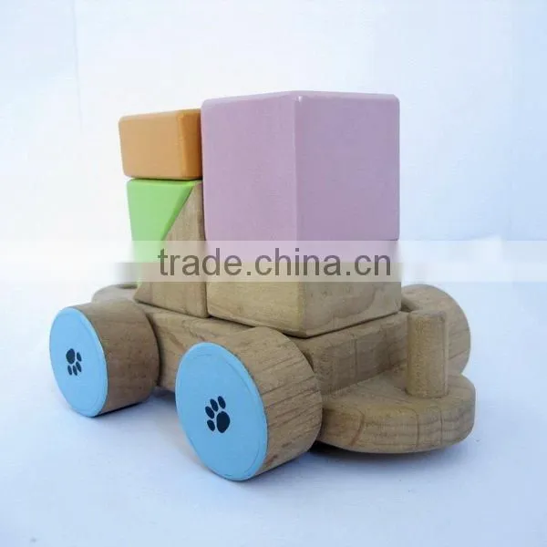 wooden toy car