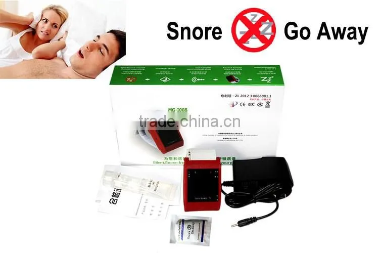 Free Sample For Test 9 Modes Red Fashion RoHS Anti Snore Watch Wristband With Clock Function Manufacturer In Shenzhen