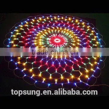 Strong PVC 68 leds white outdoor string lighting for outdoor