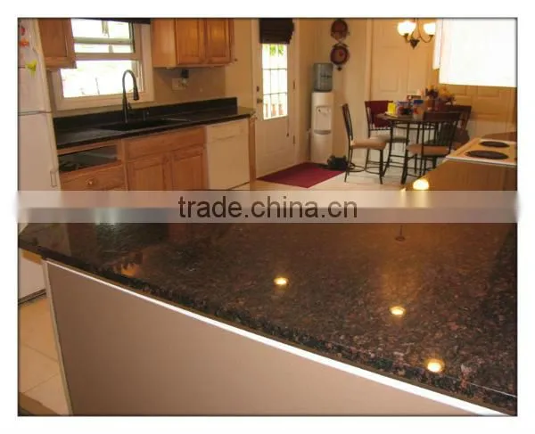 prefab kitchen brown granite countertop tan brown countertop