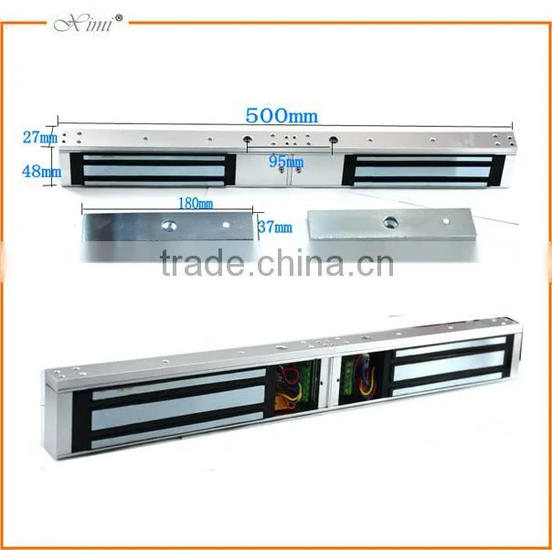 Good quality home security access control magnetic lock electronic lock glass door lock for double door