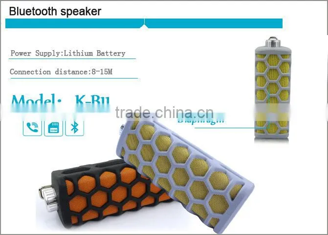 New arrival 2015 bicycle bluetooth speaker for MP3, iPod, Mobile Phones