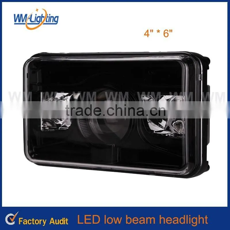 Sealed beam led headlights hi/low truck 4x6 led headlamp low beam