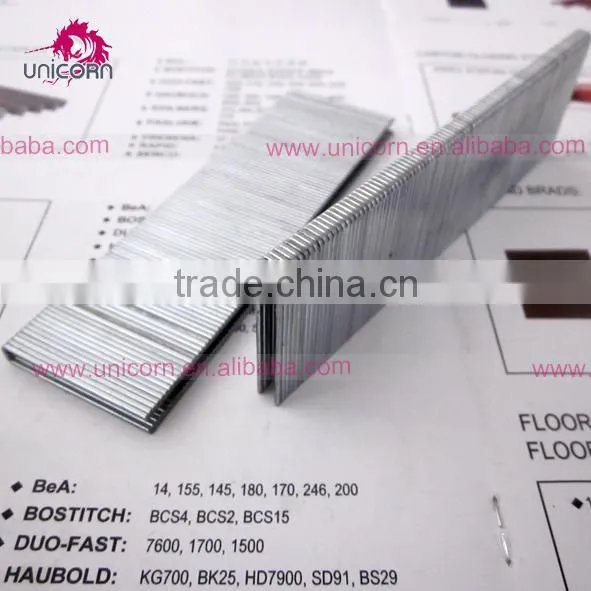 manufacture galvanized wooden staples 90 series wooden staple nails