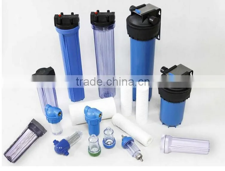 10 ' / 20 ' inches pentek transparent water filter housing/cartridge filter housing