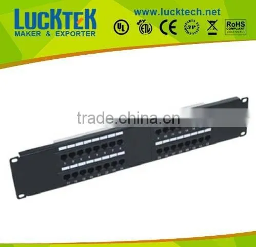 32PORTS 2U UTP CAT5E PATCH PANEL