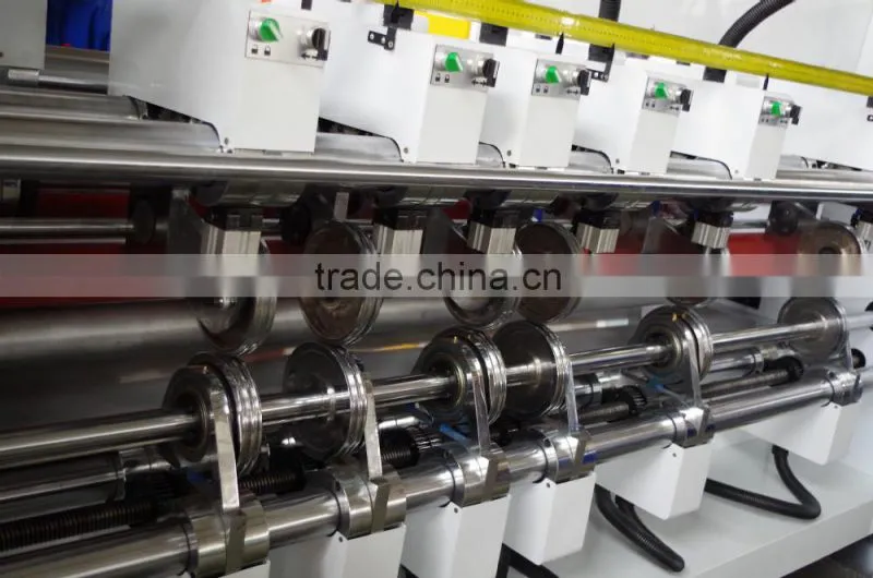 SMBD-QDD blade & scorer electric adjusted type thin blade slitter scorer