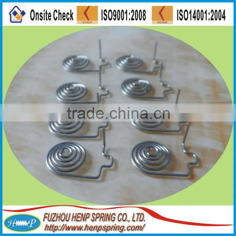 positive and negative battery spring contacts