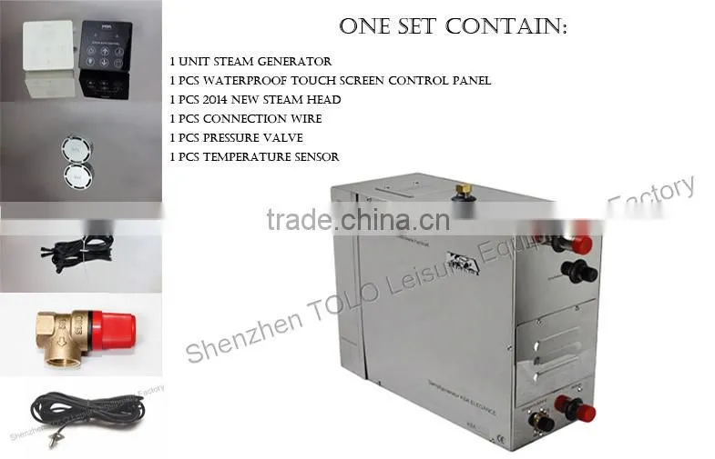 Steam Sauna Steam Shower Unit for Steam Bath
