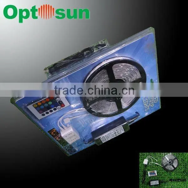 Waterproof IP65 side view led set strip packed in blister