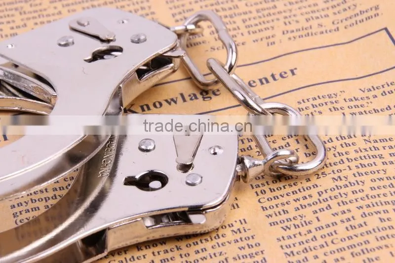 stainless steel handcuff for sex toys game