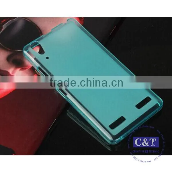 C&T Clear Soft TPU back cover Case for lenovo k3 note