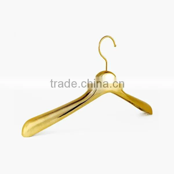 Plastic Gold Plated Jacket Hanger for Bathroom Accessory