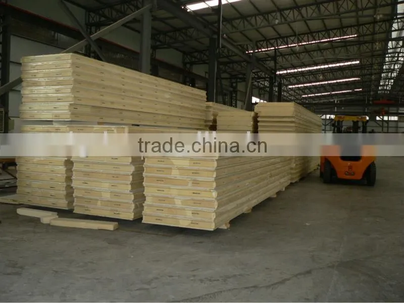 10ton seafood cold store with grey-painted galvanized steel