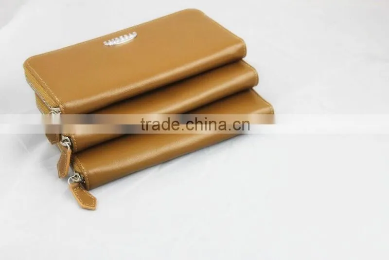 hot sale promotional business men's leather wallet