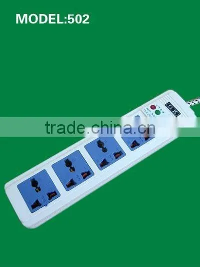 best price 5 pole multi extension socket