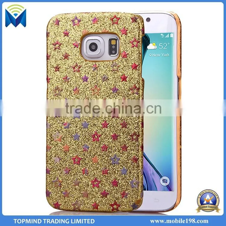 Cell phone accessories plastic phone case for samsung galaxy s6 edge plastic hard back case cover