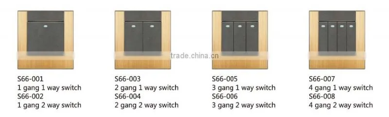 switched socket 4 gang 2 way wall electrical switches