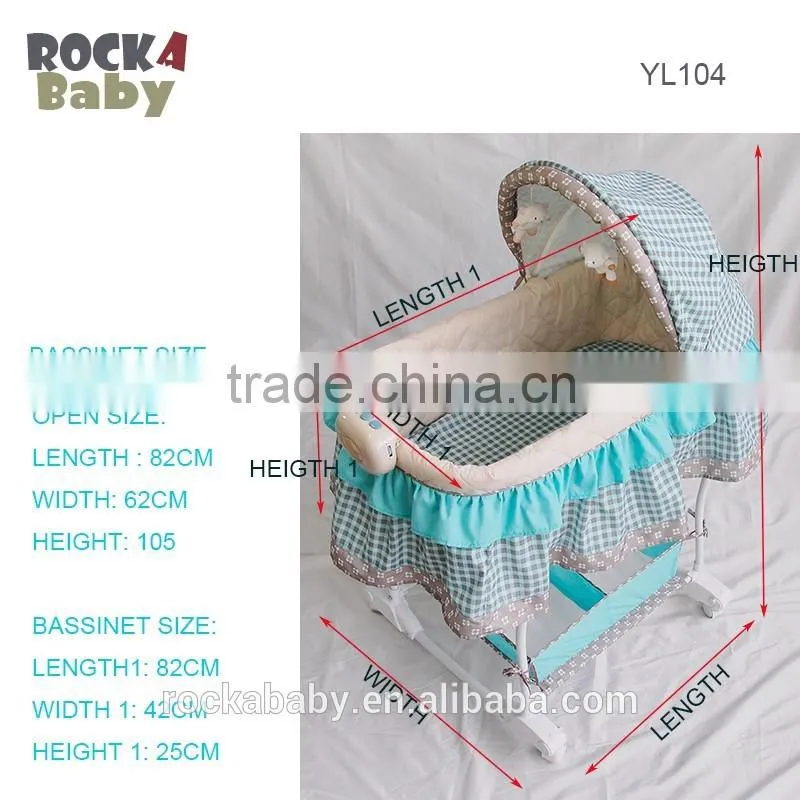 Infant Soothe and Sleep Bassinet with Motion