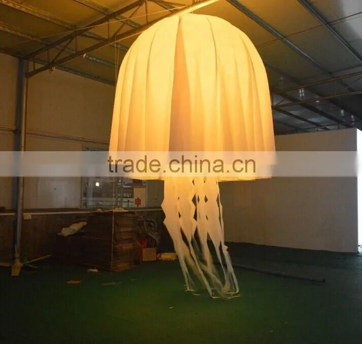 Stage decoration LED jellyfish inflatables inflatable decorating jellyfish balloon