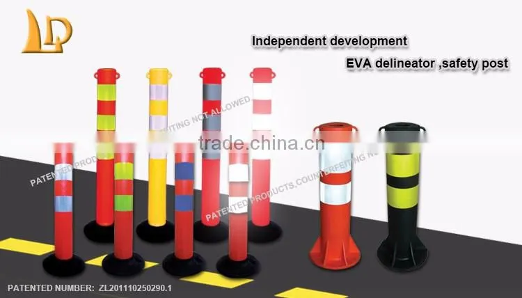 Super bright delineator post road delineators with EVA material