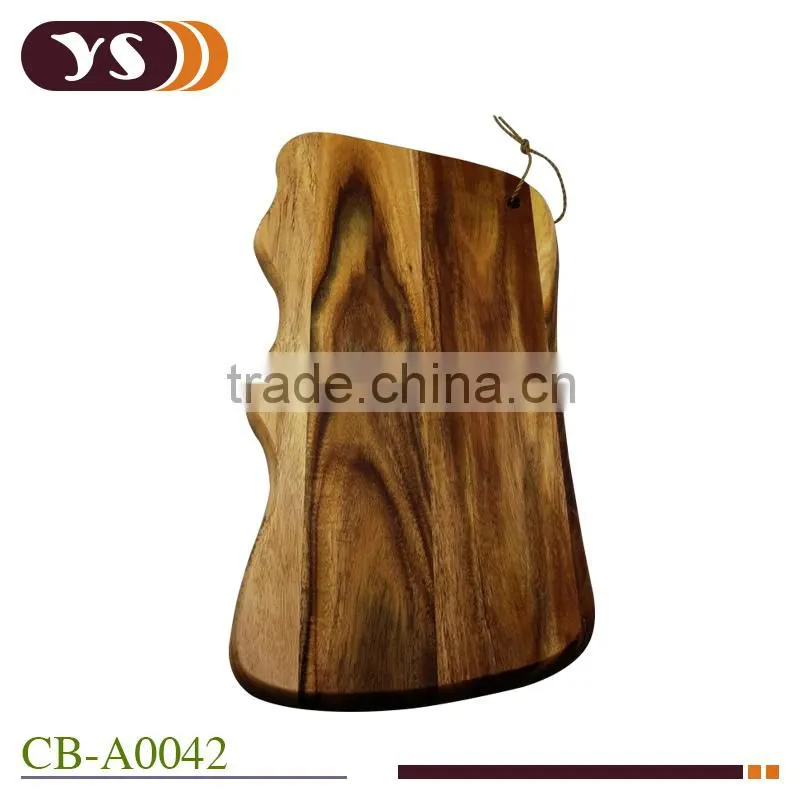 New design acacia wood chopping block