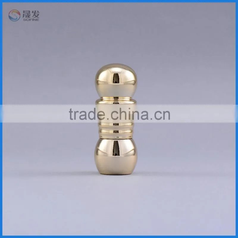 Special gold shape custom empty lipstick tube for cosmetic