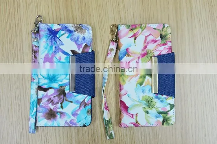 Mobile phone case card holder wallet, magnetic phone case flip cover for iphone
