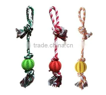 Pet supplier Hot Cotton Rope Pet Toy / High Quality Rope Dog Toy / Funny Dog Toy