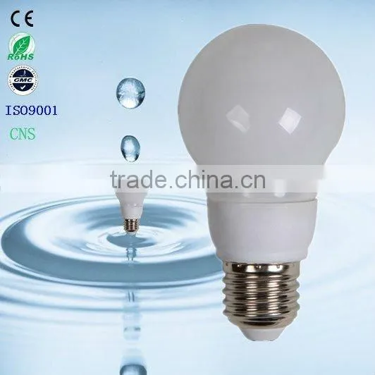Warm Light Decoration Bulb,Saving Energy,Compact Fluorescent Bulb of A60 Globe 15W